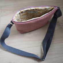 Charger l'image dans la galerie, sac en velours rose